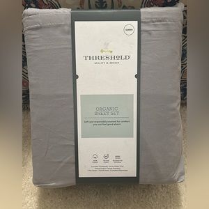 Brand New Threshold Queen Organic Sheet Set